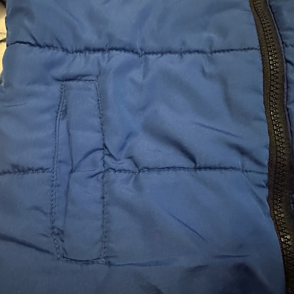 Kids north zone blue puffer jacket size XS - Picture 2 of 5